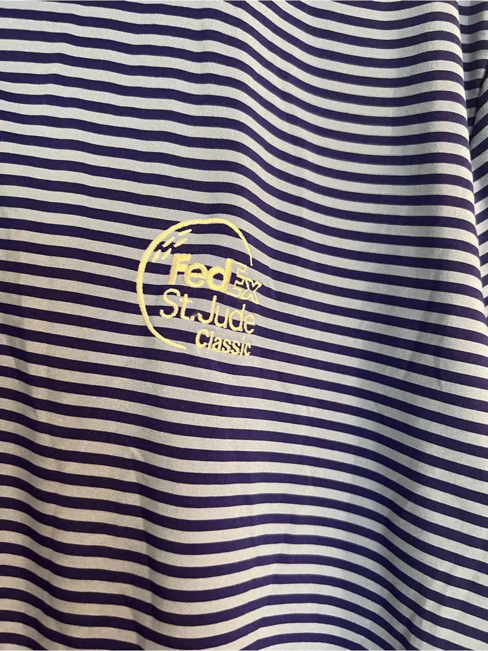 Ralph Lauren Royal Blue and Navy Striped Polo